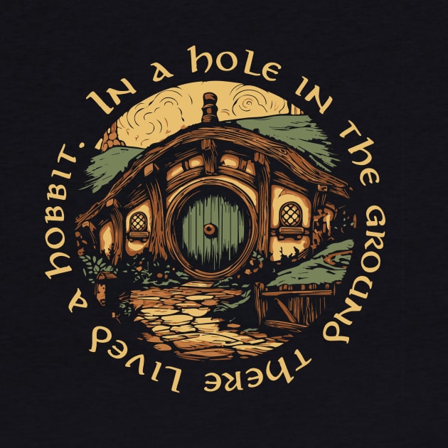In a hole in the ground there lived a hobbit. by DesignedbyWizards